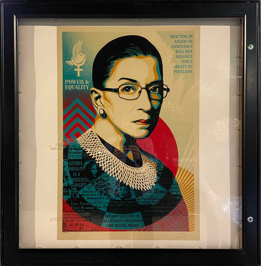 Shepard Fairey - Ruth Bader Ginsburg